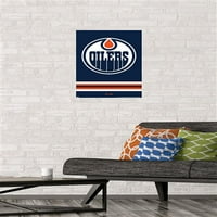 Edmonton Oilers - Logo Wall poszter, 14.725 22.375