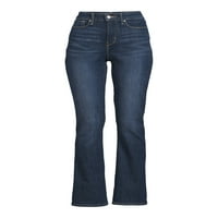 Aláírás: Levi Strauss & Co. Női Shaping Mid Rise Bootcut farmer