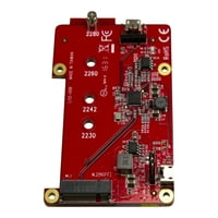 StarTech pib Málna Pi kártya-USB 2. 480Mbps - USB-M. SATA átalakító-USB-SATA Raspberry Pi SSD