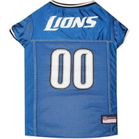 Háziállatok Első NFL Detroit Detroit Lionslicensed háló mez kutyák és macskák számára - extra kicsi