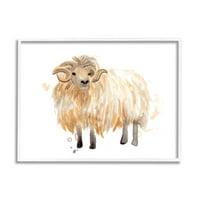 Stoell Industries Stoic Highland Mountain Goat ívelt kürt Ram, 14, júniusban, Erica Vess tervezte
