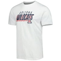 Férfi fogalmak Sport Navy fehér Arizona Wildcats Downfield póló & rövidnadrág szett