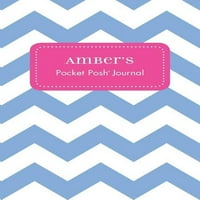 Amber Pocket Posh Journal, Chevron