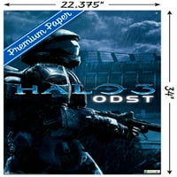 Halo: ODST-kulcs Art fali poszter Push csapok, 22.375 34