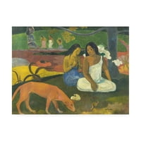 Védjegy képzőművészet 'terület terület' vászon művészet Gauguin
