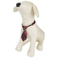 Állítható üzleti divat stílusú csíkos nyakkendő kis kutyák számára