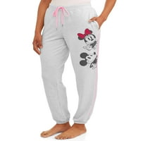 Disney női és női plusz Mickey & Minnie pizsama kocogó