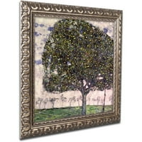 Védjegy Gustav Klimt The Apple Tree díszes keretes művészet, 16 16