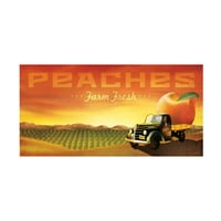 Greg Simanson 'Peach Harvest' vászon művészet
