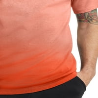 Hanes Men's Originals ombre festett rövid ujjú póló, S-3XL méretű