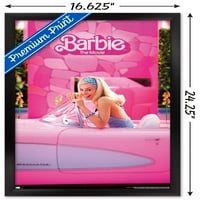 Mattel Barbie: A Film-Barbie Autó Fali Poszter, 14.725 22.375 Keretes