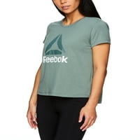 Reebok Női végső Slinky Jersey logó vágott póló