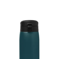 Egyszerű modern 16oz Kona utazási bögre pohár flip fedéllel - Thermos kávéscsésze vákuum szigetelt kemping lombik fedéllel, rozsdamentes