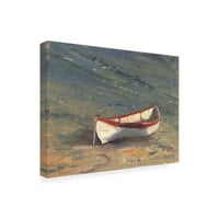 Marilyn Wendling 'Beached Boat II' vászon művészet