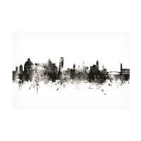 Michael Tombsett 'Pisa Olaly Skyline' Canvas Art