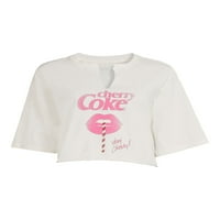Cherry Coke Juniors grafikus póló, rövid ujjú, méretek XS-3XL