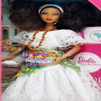 Barbie kollektor babák a világ Rózsaszín címke-Brazília