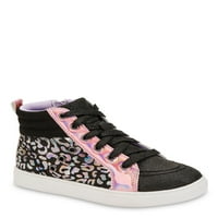 Wonder Nation Lucky Leopard Athletic High-Top Sneaker