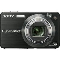 Sony Cyber-Shot DSC-W 10. Megapixel kompakt kamera, fekete