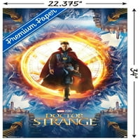 Trends International Marvel Cinematic Universe - Doctor Strange - Portal Wall Poster 22.375 34 Premium Unker keret nélküli változat