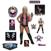 Fathead Alexa Bliss - élethű hivatalosan engedéllyel rendelkező WWE eltávolítható fali matrica