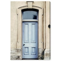 Wynwood Studio építészet és épületek fali művészete A „Szép kék ajtó” világ építészete - kék, barna
