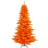 Vickerman 5.5 ' Narancssárga Fenyő Mesterséges Karácsonyfa, Megvilágítatlan