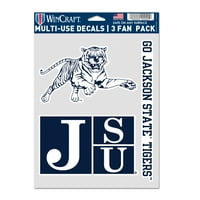 Wincraft Jackson State Tigers 5.5 '' 7 '' Fan Multi-Us Matric Set