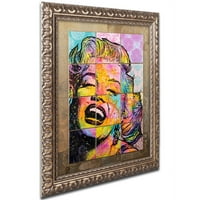 Védjegy Szépművészet Marilyn vászon művészete, Dean Russo, arany díszes keret