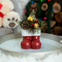 Flora Bunda Santa Boots Karácsonyi Mesterséges Elrendezés D Enterprises
