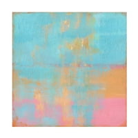 Carol Young 'Day Glow Pastel i' Canvas Art