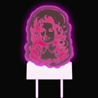 Dolly Parton születésnapi gyertyák és világító rózsaszín akril torta Topper szett, Ct