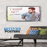 Trends International Thomas nyomtatott hírességek keretes poszter, 22 34