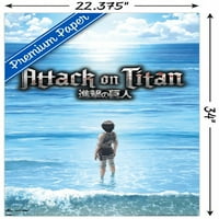 Támadás a titán ellen: szezon-Óceánfal poszter, 22.375 34