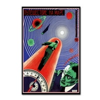 Védjegy Képzőművészet „Journey to Mars” vászonművészet Vintage Lavoie