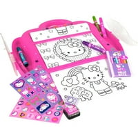 Hello Kitty 5-ben gördülő művészeti íróasztal