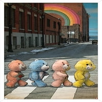 Care Bears-Abbey Road Fal Poszter, 14.725 22.375 Keretes