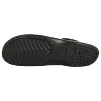 Crocs téli csúszás az eltömő cipőn, fekete fekete, férfiak