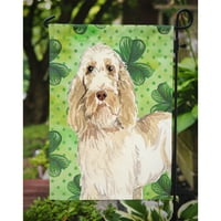 Carolines kincsek CK1786GF Shamrocks Spinone Italiano zászló kert mérete kicsi, többszínű