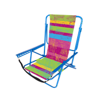 A Sun Traders Position Beach szék válogatott színekkel ellátott hordozószékkel