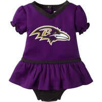 Baltimore Ravens kislányok háló káprázatos ruha és bugyi szett, 2 darab