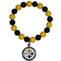 Pittsburgh Steelers hivatalos NFL rajongói gyöngy karkötő Siskiyou 306372