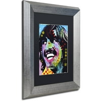 Védjegy Szépművészet 'George Harrison' vászon művészete: Dean Russo, fekete matt, ezüst keret