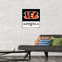 Cincinnati Bengals - Logo Wall poszter, 14.725 22.375