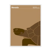 Védjegy Képzőművészet 'Nevada teknős' vászon Art by Print Collection - Előadó