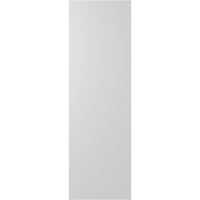 Ekena Millwork 18 W 51 H True Fit PVC vízszintes Slat keretes modern stílusú rögzített redőnyök, óceán duzzanat