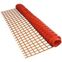 Többcélú biztonsági kerítés akadály PVC Mesh Net Guard-láb-Narancs