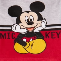 Mickey Mouse kisgyermek fiúk pizsamája, 2 darabos készlet