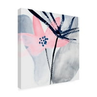 Melissa Wang 'Pink Water Lilies II' vászon művészet