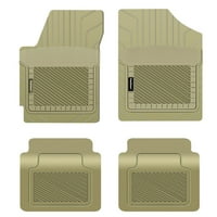 Pantsaver Custom Fit padlószőnyegek a Hyundai ioniq -hez - Minden időjárás -védelem - Set -beige